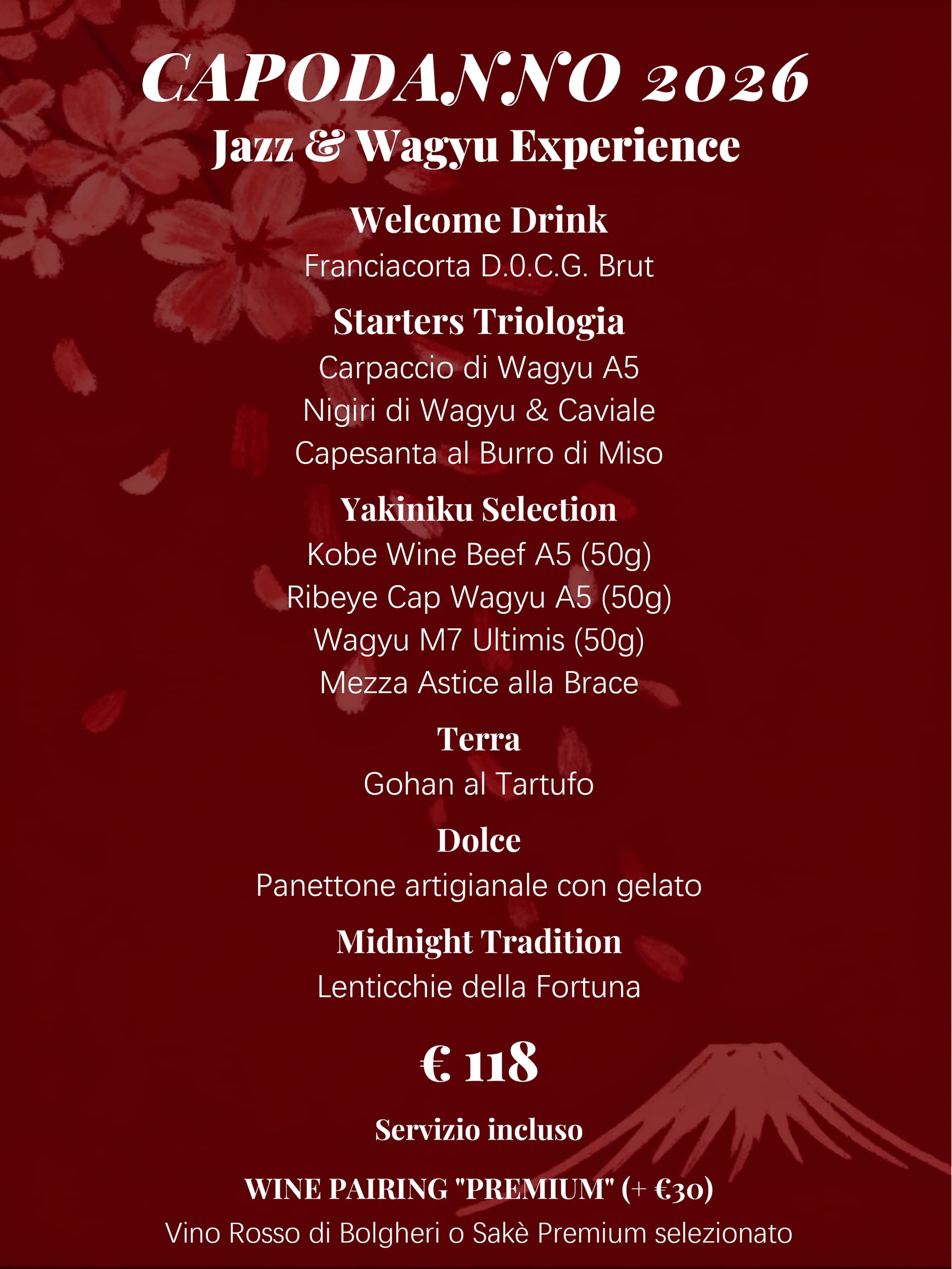 Capodanno 2026 Menu A